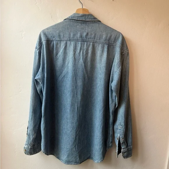 MOTHER, Denim Overshirt, One Size - Picture 6 of 10